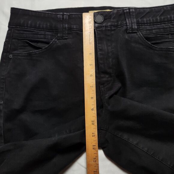 Democracy Womens 12 Ab Technology Skinny Leg Jeans Black - Picture 7 of 9